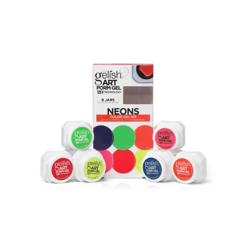 Gelish | Art Form Gel Neon Colour Gel Kit